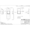 Visipak Thermoform-CLAMSHELL-#407-8.250-4.938-3.500-3.500-1.625-0.020-CLEAR,  407TF - alternate 2